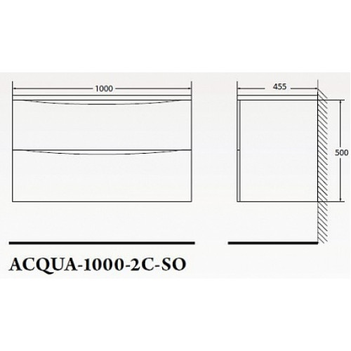 BelBagno Мебель для ванной ACQUA 1000 Rovere Vintage Bianco, BTN