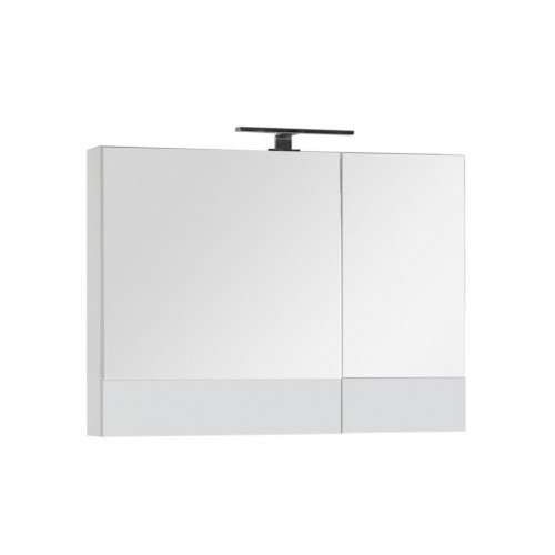 Зеркальный шкаф Aquanet Верона 90 белый