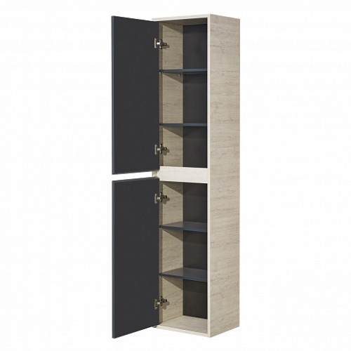 Акватон Полуколонна для ванной Лофт Урбан графит\Орегон