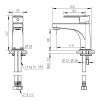 Смеситель для раковины Bravat Louise F1191183CP-RUS хром