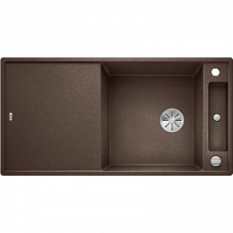Кухонная мойка Blanco Axia III XL 6 S с доской из ясеня, кофе