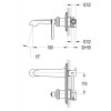 Смеситель для раковины Cezares LIBERTY-F-BLI-01-W0 хром