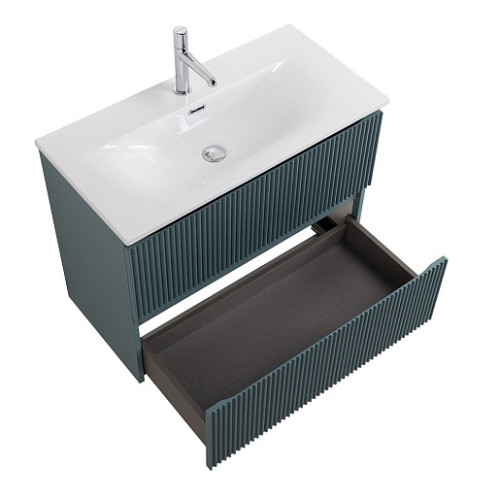 BelBagno Тумба с раковиной Uno mini 70 подвесная Голубой матовый с раковиной BB-8099-3-70