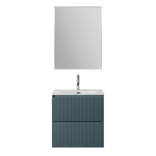 BelBagno Тумба с раковиной Uno mini 70 подвесная Голубой матовый с раковиной BB-8099-3-70