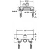 Коннектор для напольного смесителя Bravat D9102N-ENG