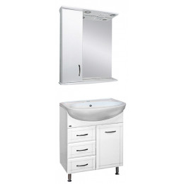 Misty Мебель для ванной Уют 60 L с 3 ящиками