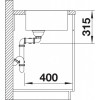 Кухонная мойка Blanco Andano 400/400-IF