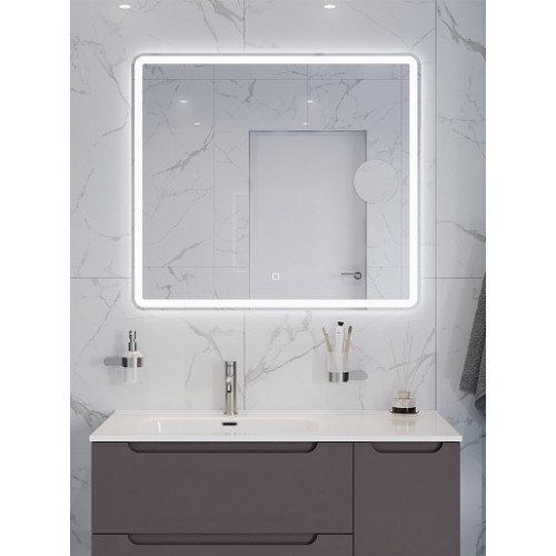 BelBagno Зеркало Marino 90x80 SPC-MAR-900-800-LED-TCH-LNZ