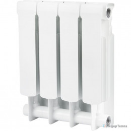 Радиатор биметаллический Stout Space 350 4 секции боковое подключение