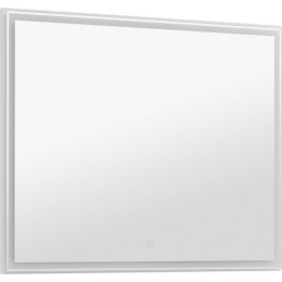 Зеркало Aquanet Nova Lite 100 белое LED