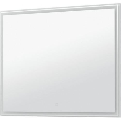 Зеркало Aquanet Nova Lite 100 белое LED