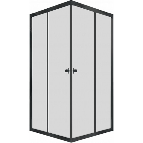 Triton Душевой уголок Вента-Блэк 90x90