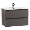 BelBagno Тумба с раковиной Kraft 60 подвесная Темно-Серый матовый с раковиной BB-8099-60