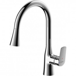 Смеситель для кухни Bravat Rhein F7460564CP-ENG 287801 хром