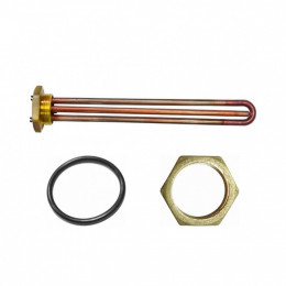 Комплект ТЭН 1,2кВт (1200Вт) RDT, резьбовой 42мм для Ariston, De Luxe, Real, Thermex, под анод М6 + прокладка + контргайка, 20290K