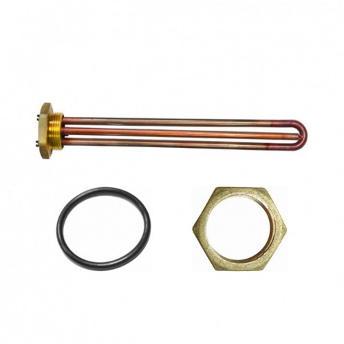 Комплект ТЭН 1,2кВт (1200Вт) RDT, резьбовой 42мм для Ariston, De Luxe, Real, Thermex, под анод М6 + прокладка + контргайка, 20290K