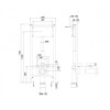 Инсталляция для унитаза OLI Wc Frame 880462 50x115