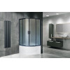 Royal Bath Душевой уголок RB 100BK-C-BL 100х100х200