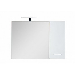 Зеркальный шкаф Aquanet Данте 60 R 00212379, белый