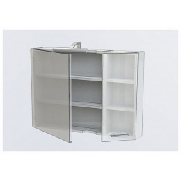 Зеркальный шкаф Aquanet Данте 60 R 00212379, белый