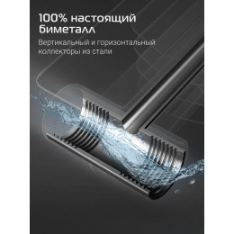 Радиатор биметаллический Royal Thermo Infinity 500 Bianco Traffico VR80 6 секций, нижнее подключение