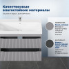 Aquanet Мебель для ванной Джейн 2.0 100 Flash подвесная графит матовый