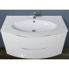 BelBagno Тумба с раковиной SMILE BB900TVC/BL Bianco Lucido