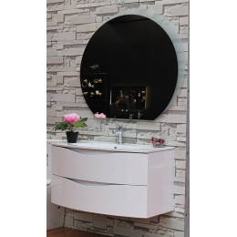 BelBagno Тумба с раковиной SMILE BB900TVC/BL Bianco Lucido