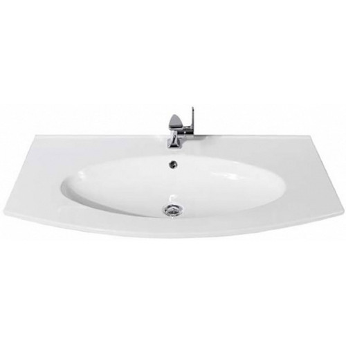 BelBagno Тумба с раковиной SMILE BB900TVC/BL Bianco Lucido