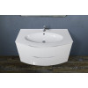 BelBagno Тумба с раковиной SMILE BB900TVC/BL Bianco Lucido