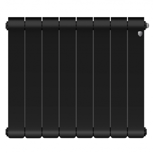 Радиатор биметаллический Royal Thermo Infinity 300 Noir Sable 8 секций, боковое подключение