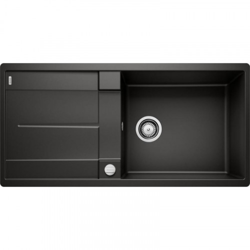 Мойка Blanco Metra XL 6 S-F 525933 c клапаном черный