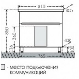 СанТа Мебель для ванной Лондон 80 напольная