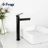 Смеситель для раковины Frap F10801-62 черный матовый