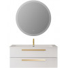 BelBagno Мебель для ванной Eco Cer-N 120 CZR-8073-120 bianco opaco ручки сатиновое золото