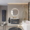 BelBagno Мебель для ванной Eco Cer-N 80 CZR-8095-80 grafito ручки сатиновое золото