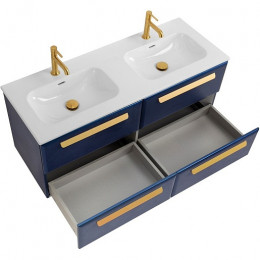 BelBagno Мебель для ванной Eco Cer-N 120 с 4 ящиками sapfiro CZR-8095-120-2 ручки сатиновое золото