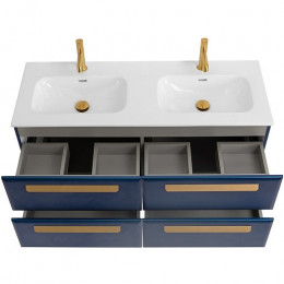 BelBagno Мебель для ванной Eco Cer-N 120 с 4 ящиками sapfiro CZR-8095-120-2 ручки сатиновое золото