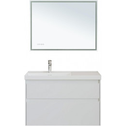 Aquanet Мебель для ванной Nova Lite 2.0 100 L подвесная белая
