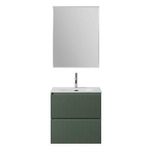 BelBagno Тумба с раковиной Uno 60 подвесная Еловый матовый с раковиной BB-8099-60