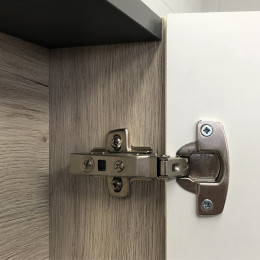 Зеркальный шкаф Comforty Мерано-90 дуб дымчатый, 00-00008508