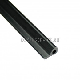 Порог для душевой кабины Р2308 длина 220 см Black