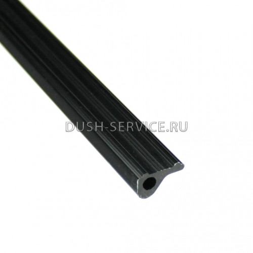 Порог для душевой кабины Р2308 длина 220 см Black