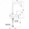 Смеситель для мойки Paffoni Stick SK190CR хром