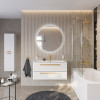 BelBagno Мебель для ванной Eco Cer-N 100 CZR-8073-100 bianco opaco ручки сатиновое золото
