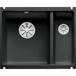 Кухонная мойка Blanco Subline 350/150-U Ceramic, черный