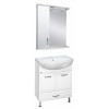 Misty Мебель для ванной Уют 60 L с нижним ящиком белая