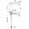 Смеситель для раковины Paffoni Elys ELY071CR Хром