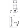 Инсталляция для унитаза Berges Atom 410 040331 кнопка хром