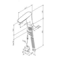 Смеситель для раковины Am.Pm Inspire 2.0 F50A02300 сенсорный хром